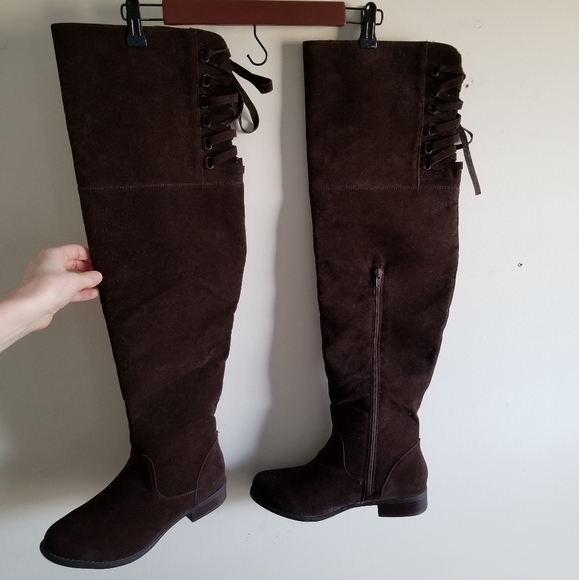 Shoe Dazzle Shoes - NWOT shoedazzle thigh high boots 9